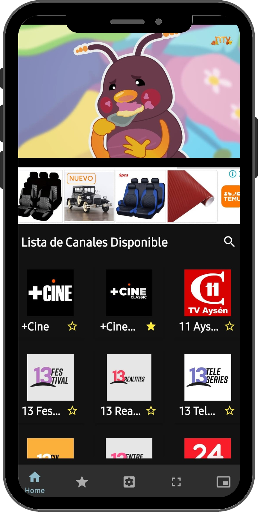 Reproductor de video móvil
